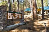 Color photo of Red Cloud Library